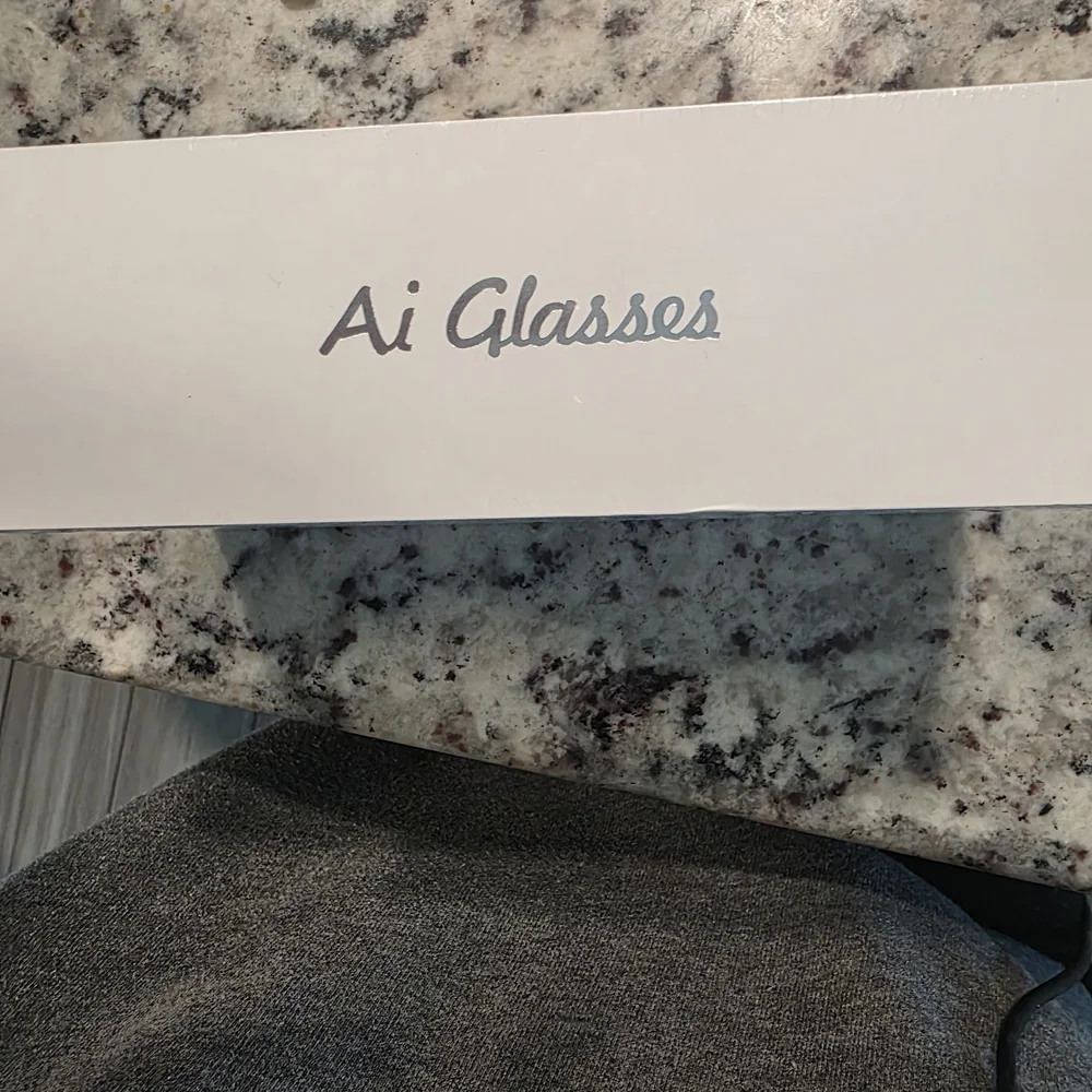AI Glasses - Sleek Black Design